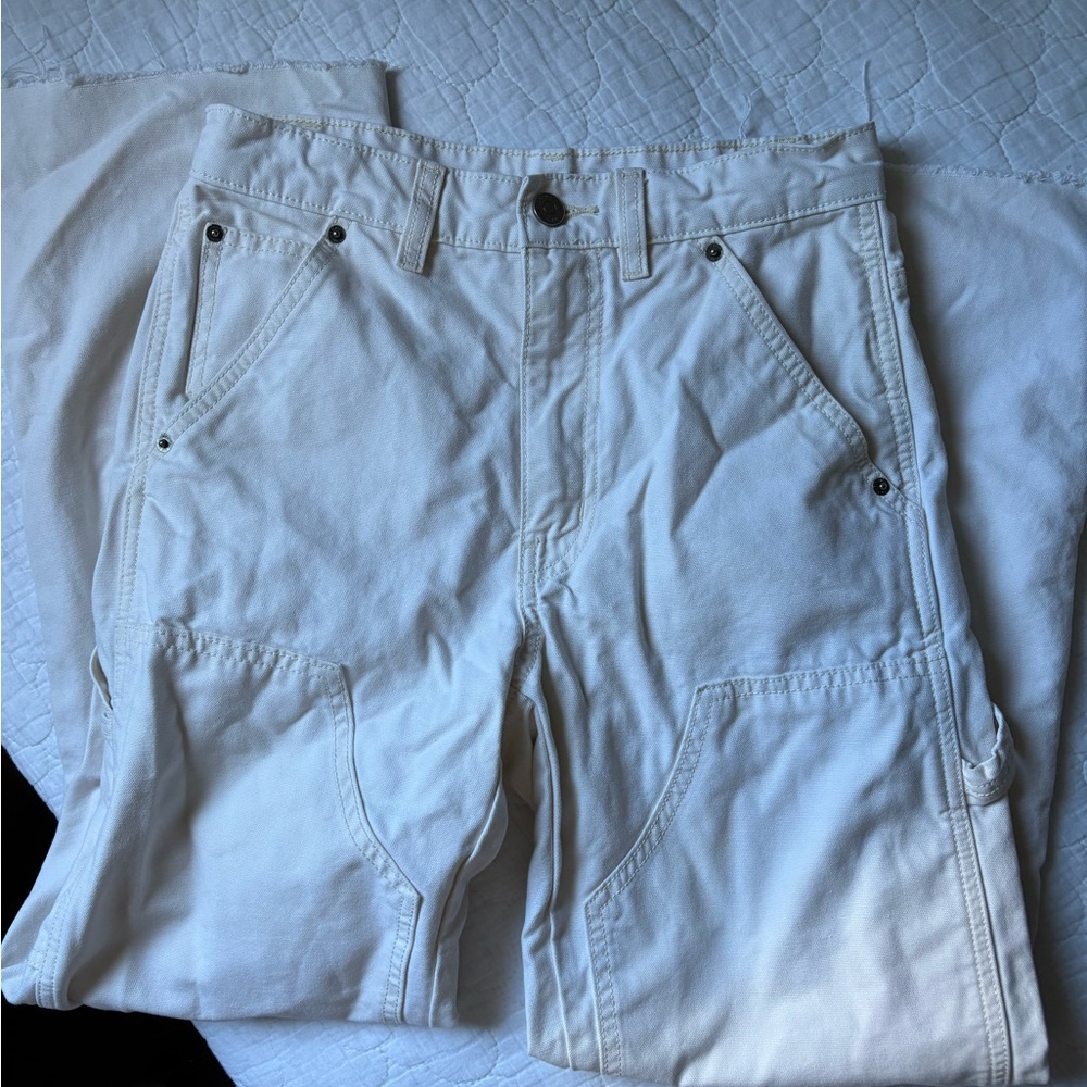 BDG Off-White Carpenter Pants